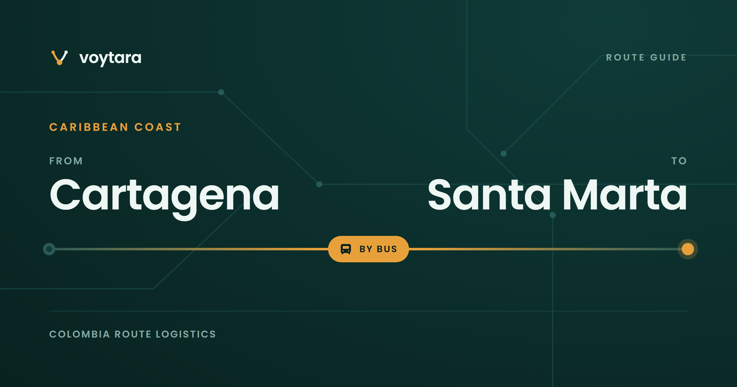 Cartagena to Santa Marta route guide by voytara