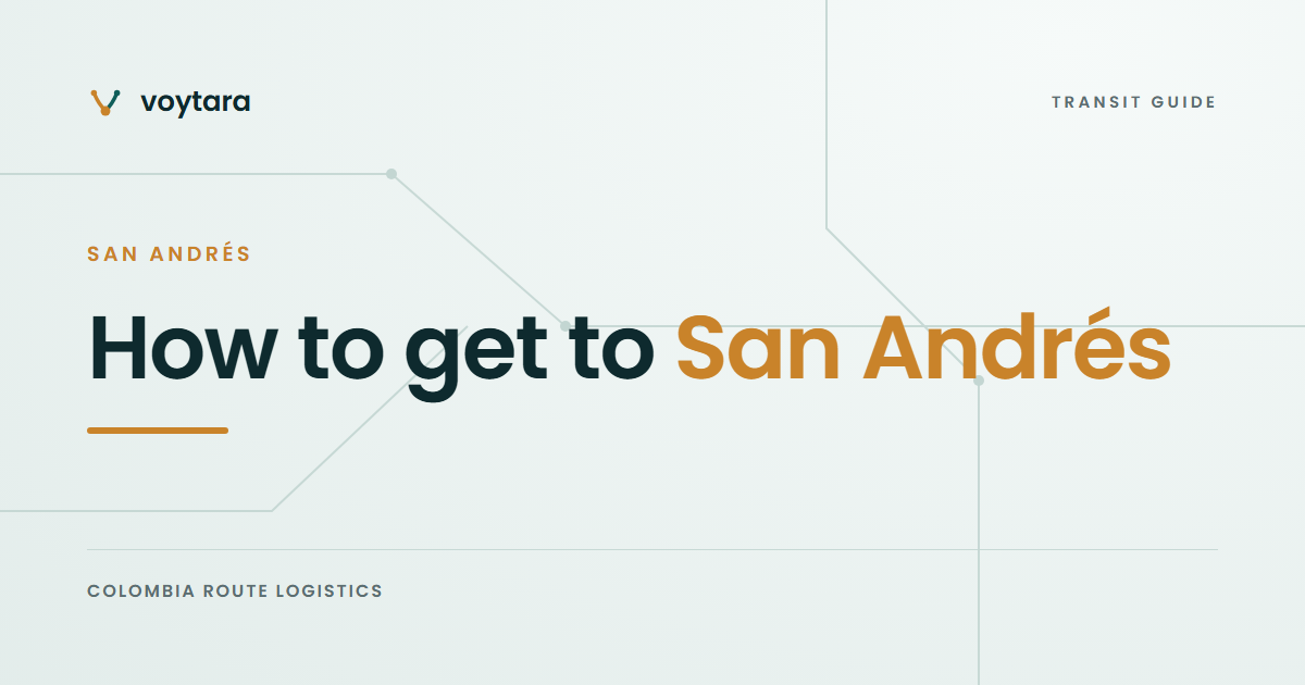 How to get to San Andrés - voytara