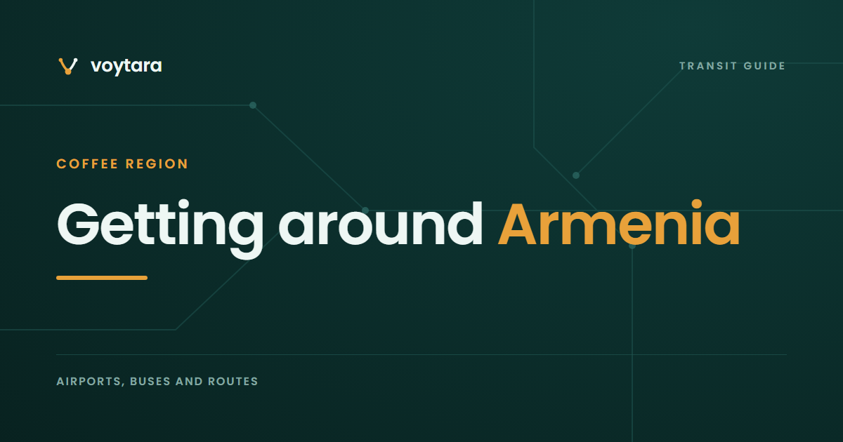 Getting around Armenia - voytara