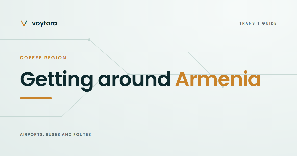 Getting around Armenia - voytara