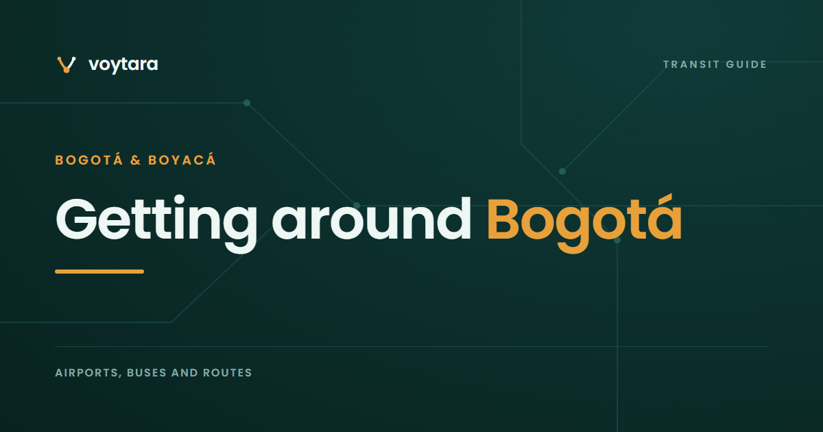 Getting around Bogotá - voytara