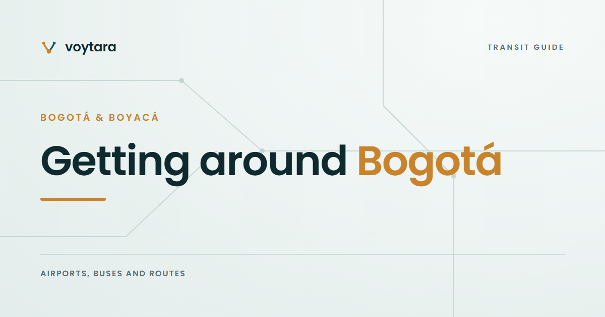 Getting around Bogotá - voytara