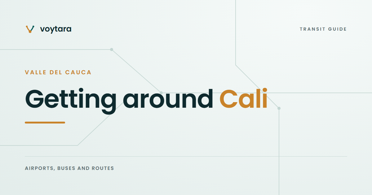 Getting around Cali - voytara