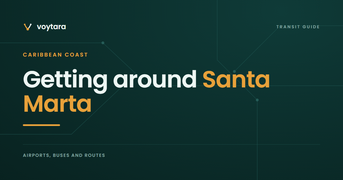 Getting around Santa Marta - voytara