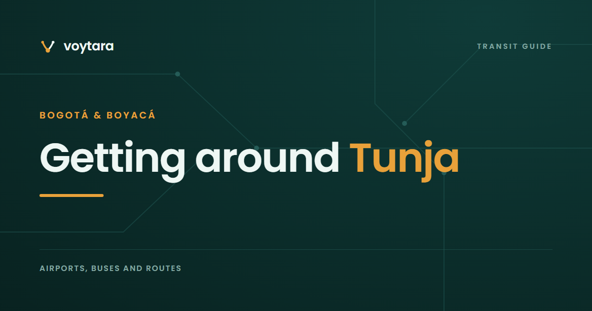 Getting around Tunja - voytara
