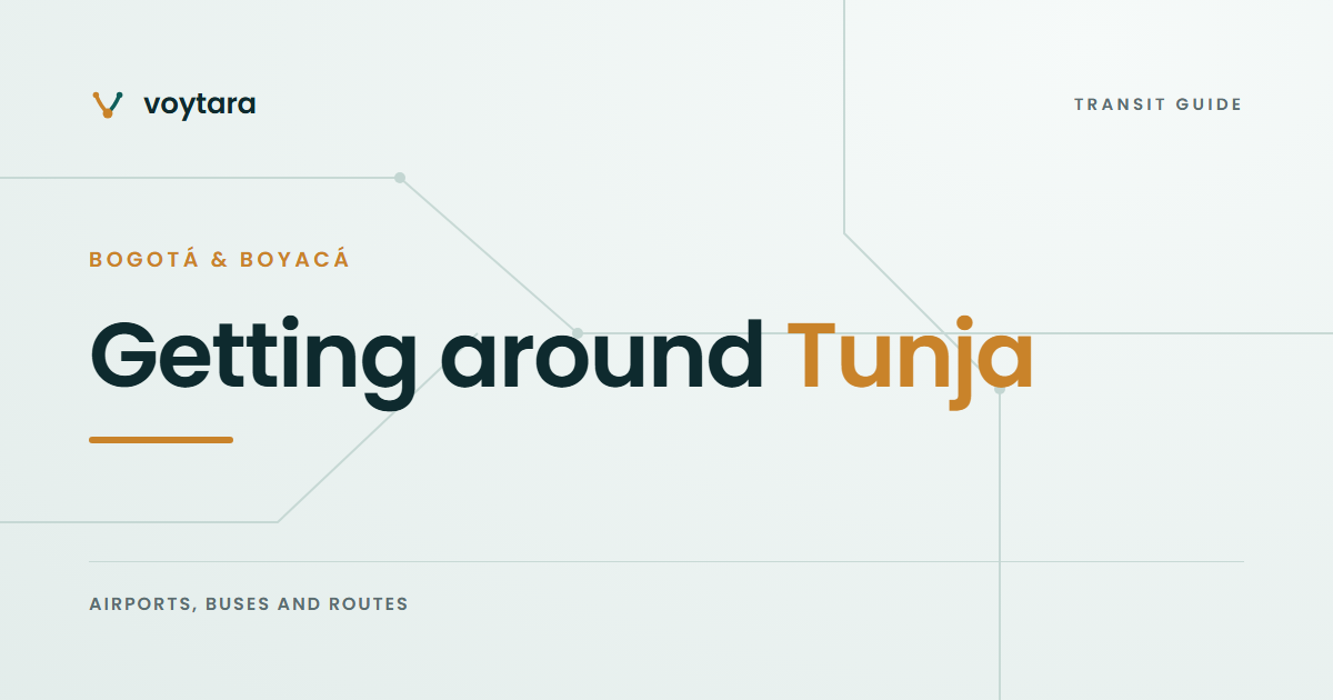 Getting around Tunja - voytara